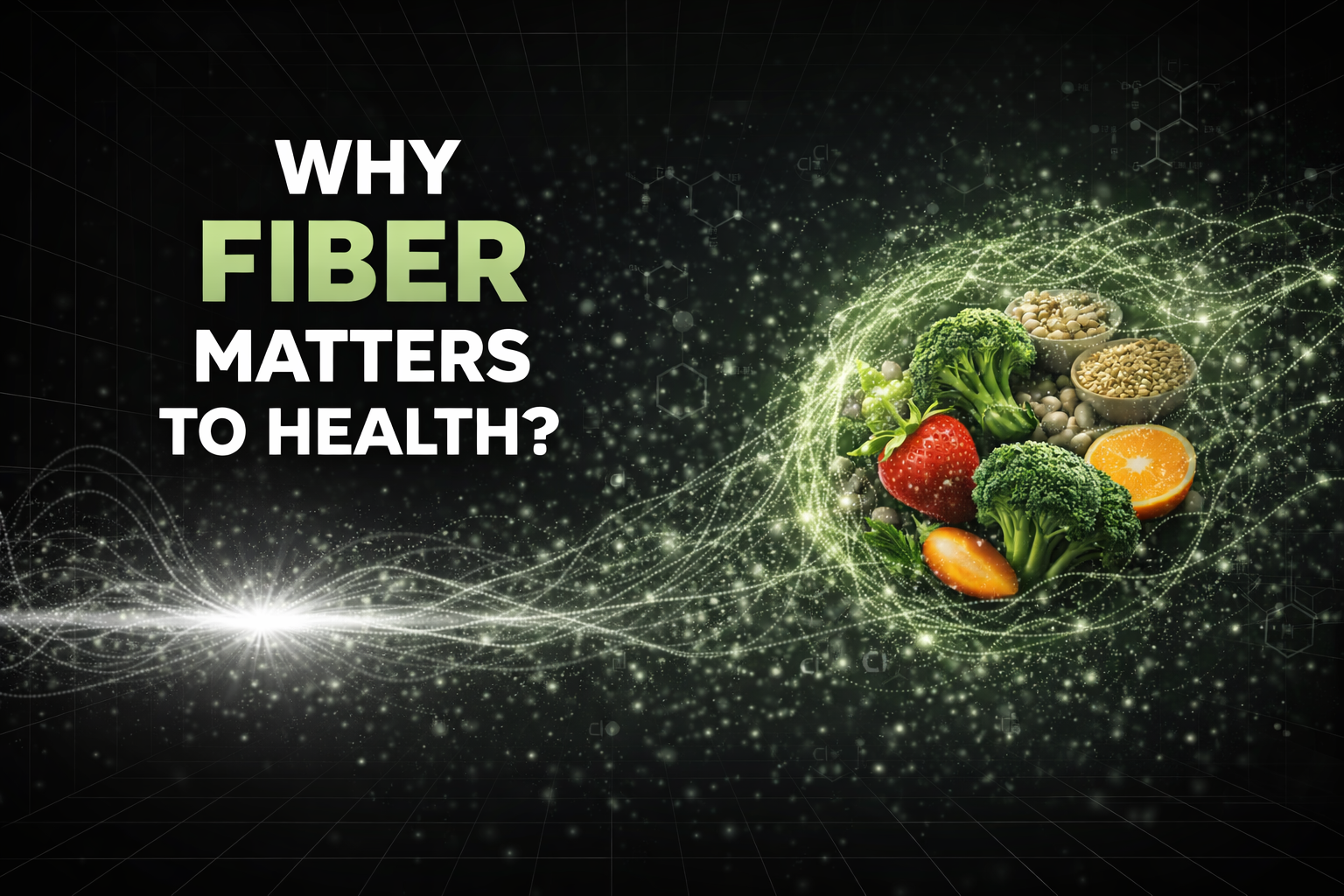 Why Fiber Matters To  Health?